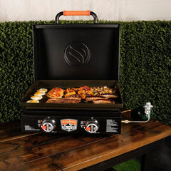 On The Go 22in Tabletop Griddle w/Hood