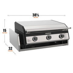 28” Drop-in Griddle with Hood & Insulating Jacket