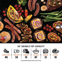 28" Griddle with Hood Bundle