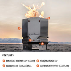 Adventure Ready 15" Smokeless Fire Pit