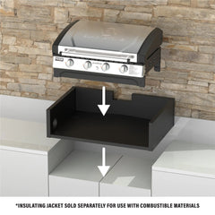 36" Drop-in Griddle with Hood (Natural Gas)