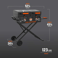 17” Griddle & Grill Combo