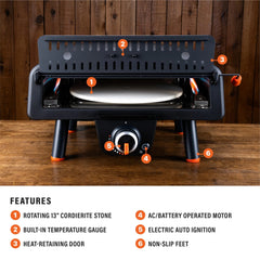 Tabletop Propane Pizza Oven